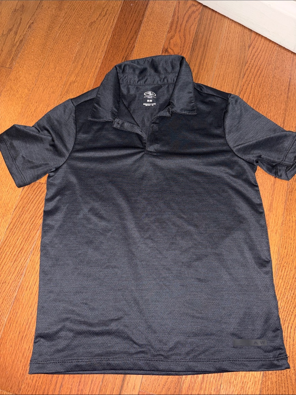 Kids Performance Polo Shirt - Black